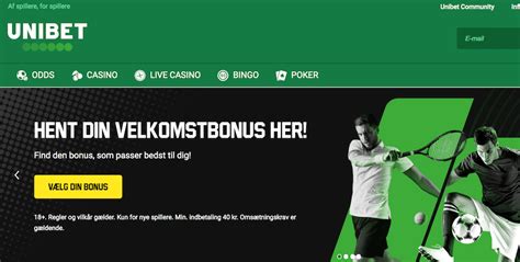 unibet bonuskode uden indbetaling